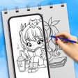 ไอคอนของโปรแกรม: AR Drawing - Sketch Drawe…