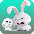 Ícone do programa: Sticker Snowball Rabbit W…