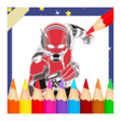 Super Heroes Coloring Book