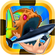 أيقونة البرنامج: Hungry Fish 3D