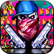 程序图标：Graffiti Gun Mask Skull K…