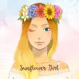 Sunflower Girl HOME Theme