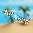 Biểu tượng của chương trình: eat sand