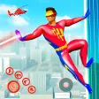 Flying Superhero Rescue Mission - Crime Fighter