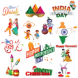 أيقونة البرنامج: Independence Day Stickers
