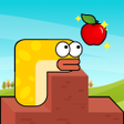 Ícone do programa: Worm eat apple puzzle wor…