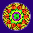 ไอคอนของโปรแกรม: Mandala Coloring Book 201…