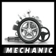 Basic car mechanics icon