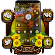 プログラムのアイコン：Garden Clock Theme Launch…