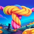 プログラムのアイコン：Tangled Rope: Solve Puzzl…
