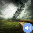 プログラムのアイコン：Tornado Sounds and Wallpa…