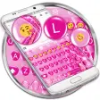 Emoji Keyboard  Sparkling Pink