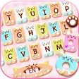 Icon of program: Colorful Donuts Button Ke…