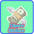 Stickers de Dinero Animados pa