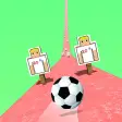 Soccer Road - Color Ball Run