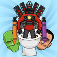 Ícone do programa: Skibidi Toilet Coloring B…