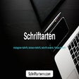 أيقونة البرنامج: schriftarten
