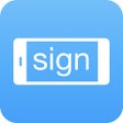 プログラムのアイコン：Sign App