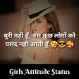 Ikona programu: Girls Attitude Status Hin…