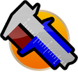 أيقونة البرنامج: Vernier Caliper Simulator