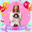 Birthday video maker with song