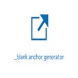أيقونة البرنامج: _blank anchor generater
