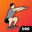500 Squats: Home Workout