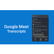 Google Meet Transcripts