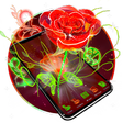程序图标：3D Neon Rose Theme