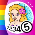 أيقونة البرنامج: Fairies Coloring Book