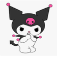 プログラムのアイコン：Kuromi Stickers Kawii