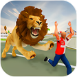 プログラムのアイコン：Wild Angry Lion Adventure…