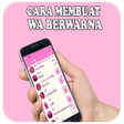 Ikon program: Cara Membuat WA Berwarna-…