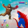 Wild Gorilla Robot Boxing Game