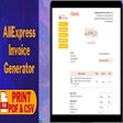 Icon of program: AliBill - Aliexpress invo…