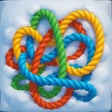 Icono de programa: Twisted Ropes: Untangle 3…