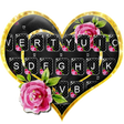 プログラムのアイコン：Lux Gold Black Heart Keyb…