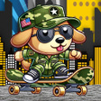 Ícone do programa: Dog Street Shooting Game