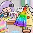 Programın simgesi: Toca Boca fashion design …