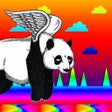 أيقونة البرنامج: Trippy Panda - Flappy Fun…