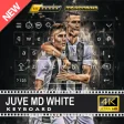 MD White Juve Keyboard Theme F