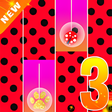 Icon of program: Piano Ladybug Noir Tiles …