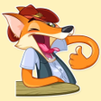 Icon of program: Cute Fox Stickers