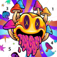 프로그램 아이콘: Halloween Color by number