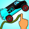 Ikona programu: Road Draw - Hill Climb Ra…