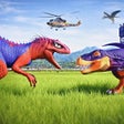 أيقونة البرنامج: Dinosaur Games: Hunting G…