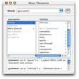 Ikon program: Nisus Thesaurus