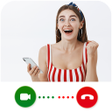 プログラムのアイコン：Pretty Girls Video Callin…
