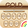 プログラムのアイコン：Gold Keyboard Golden Them…