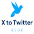 Icon of program: X To Twitter Blue